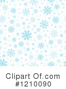 Snowflakes Clipart #1210090 by visekart