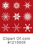 Snowflakes Clipart #1215605 by KJ Pargeter