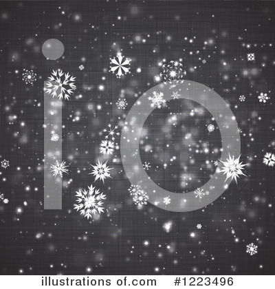 Snowflake Background Clipart #1223496 by vectorace