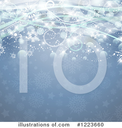 Royalty-Free (RF) Snowflakes Clipart Illustration by KJ Pargeter - Stock Sample #1223660