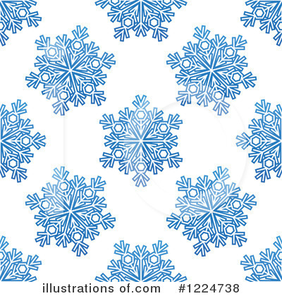Snowflake Clipart #1224738 by Vector Tradition SM