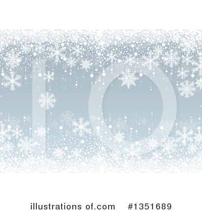 Royalty-Free (RF) Snowflakes Clipart Illustration by dero - Stock Sample #1351689