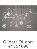 Snowflakes Clipart #1351690 by dero