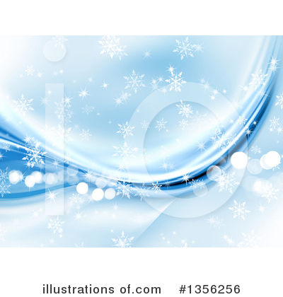 Royalty-Free (RF) Snowflakes Clipart Illustration by KJ Pargeter - Stock Sample #1356256