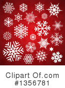 Snowflakes Clipart #1356781 by KJ Pargeter