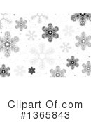 Snowflakes Clipart #1365843 by dero
