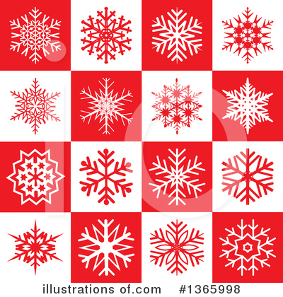 Royalty-Free (RF) Snowflakes Clipart Illustration by KJ Pargeter - Stock Sample #1365998