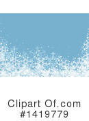 Snowflakes Clipart #1419779 by dero