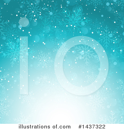 Royalty-Free (RF) Snowflakes Clipart Illustration by KJ Pargeter - Stock Sample #1437322