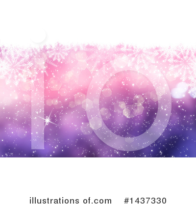 Royalty-Free (RF) Snowflakes Clipart Illustration by KJ Pargeter - Stock Sample #1437330