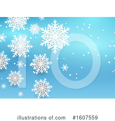 Royalty-Free (RF) Snowflakes Clipart Illustration by KJ Pargeter - Stock Sample #1607559