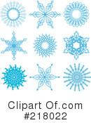 Snowflakes Clipart #218022 by KJ Pargeter