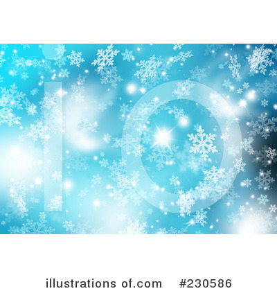 Royalty-Free (RF) Snowflakes Clipart Illustration by KJ Pargeter - Stock Sample #230586