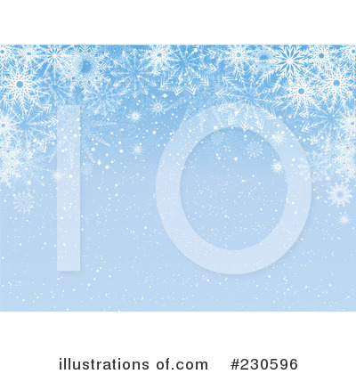 Royalty-Free (RF) Snowflakes Clipart Illustration by KJ Pargeter - Stock Sample #230596