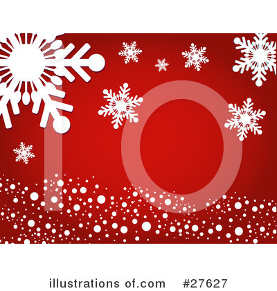 Royalty-Free (RF) Snowflakes Clipart Illustration by KJ Pargeter - Stock Sample #27627