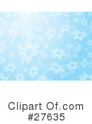 Snowflakes Clipart #27635 by KJ Pargeter