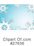 Snowflakes Clipart #27636 by KJ Pargeter