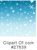 Snowflakes Clipart #27639 by KJ Pargeter
