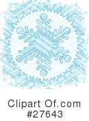 Snowflakes Clipart #27643 by KJ Pargeter