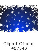 Snowflakes Clipart #27646 by KJ Pargeter