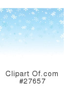 Snowflakes Clipart #27657 by KJ Pargeter