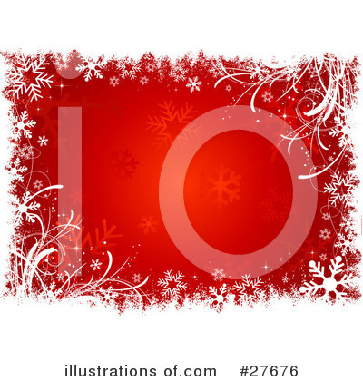 Royalty-Free (RF) Snowflakes Clipart Illustration by KJ Pargeter - Stock Sample #27676