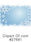 Snowflakes Clipart #27681 by KJ Pargeter
