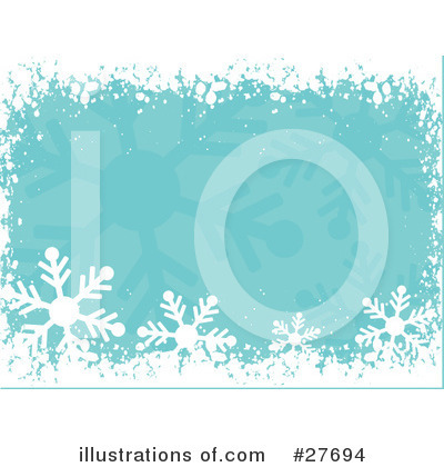 Royalty-Free (RF) Snowflakes Clipart Illustration by KJ Pargeter - Stock Sample #27694