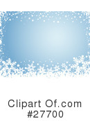 Snowflakes Clipart #27700 by KJ Pargeter
