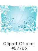 Snowflakes Clipart #27725 by KJ Pargeter