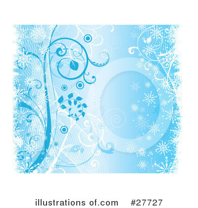 Royalty-Free (RF) Snowflakes Clipart Illustration by KJ Pargeter - Stock Sample #27727