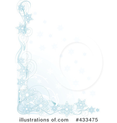 Royalty-Free (RF) Snowflakes Clipart Illustration by Maria Bell - Stock Sample #433475