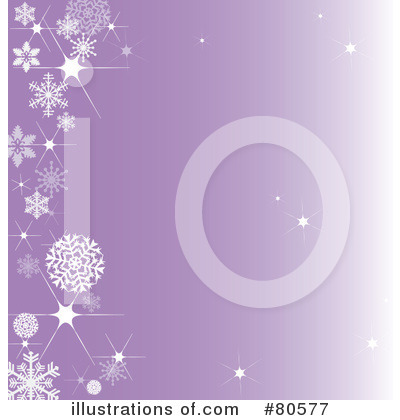 Royalty-Free (RF) Snowflakes Clipart Illustration by Pams Clipart - Stock Sample #80577
