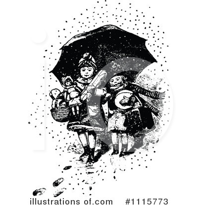 Umbrella Clipart #1115773 by Prawny Vintage