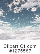 Snowing Clipart #1275587 by KJ Pargeter