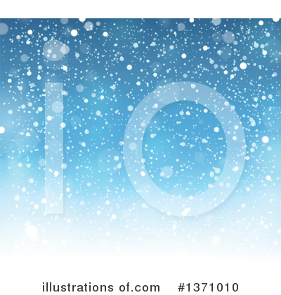 Royalty-Free (RF) Snowing Clipart Illustration by visekart - Stock Sample #1371010