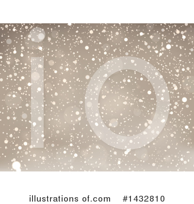 Royalty-Free (RF) Snowing Clipart Illustration by visekart - Stock Sample #1432810