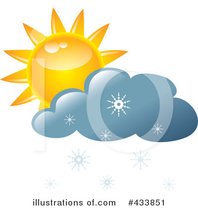 Royalty-Free (RF) Snowing Clipart Illustration by Pams Clipart - Stock Sample #433851