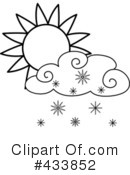Snowing Clipart #433852 by Pams Clipart