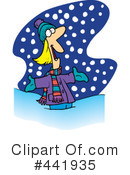Snowing Clipart #441935 by toonaday