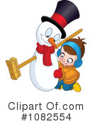 Snowman Clipart #1082554 by yayayoyo