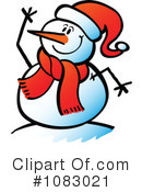 Snowman Clipart #1083021 by Zooco