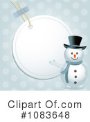 Snowman Clipart #1083648 by elaineitalia