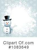 Snowman Clipart #1083649 by elaineitalia