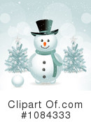 Snowman Clipart #1084333 by elaineitalia