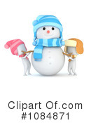 Snowman Clipart #1084871 by BNP Design Studio