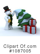 Snowman Clipart #1087005 by KJ Pargeter