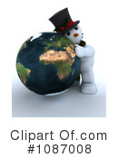 Snowman Clipart #1087008 by KJ Pargeter
