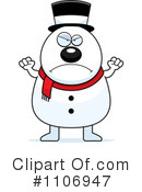 Snowman Clipart #1106947 by Cory Thoman