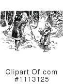 Snowman Clipart #1113125 by Prawny Vintage